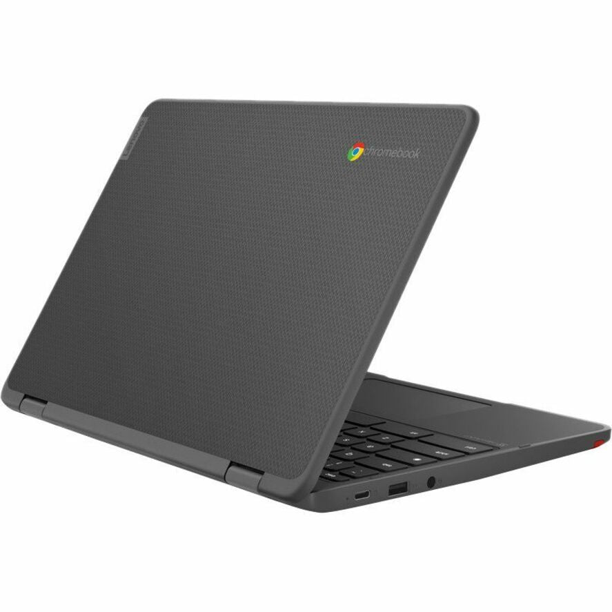 Lenovo 500e Yoga Chromebook Gen 4 82W40009US 12.2" Touchscreen Convertible 2 in 1 Chromebook - WUXGA - Intel N100 - 4 GB - 32 GB Flash Memory - English Keyboard - Graphite Gray 82W40009US