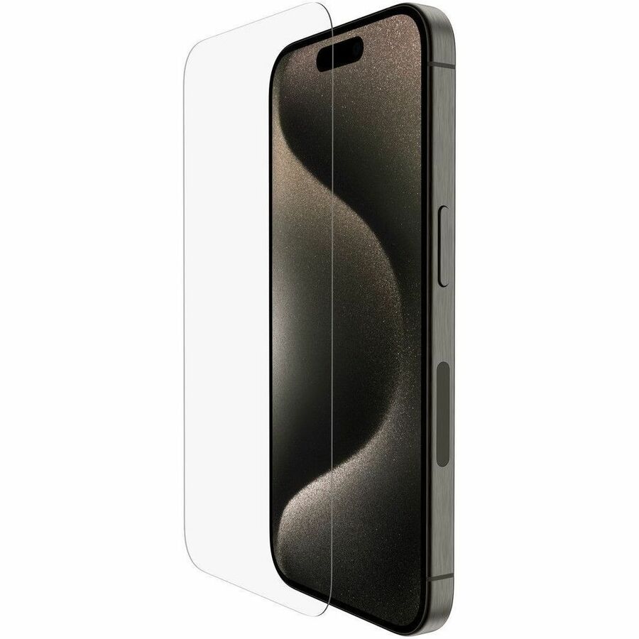 Protecteur d'écran Belkin ScreenForce TemperedGlass traité pour iPhone 15 Pro Transparent OVA137ZZ
