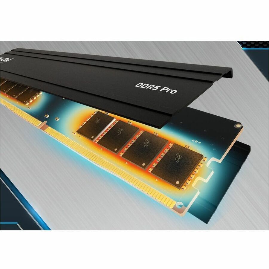 Kit Crucial Pro 32 Go (2 x 16 Go) DDR5-6000 UDIMM CP2K16G60C48U5