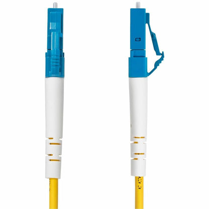 Câble à fibre optique monomode simplex LC vers SC (UPC) OS2 de 15 m (49,2 pi), 9/125, 40G/100G, faible perte d'insertion, cordon de raccordement LSZH SPSMLCSC-OS2-15M