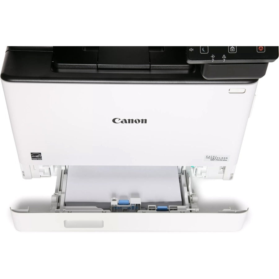 Imprimante multifonction laser sans fil Canon imageCLASS MF753Cdw - Couleur - Blanc 5455C010