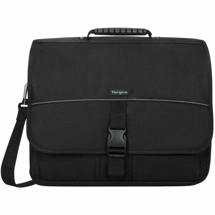 Sacoche de transport Targus TCM004US (Messenger) pour ordinateur portable de 15,6" à 16" - Noir - Conforme TAA TCM004US