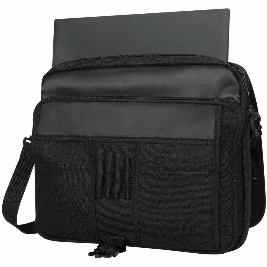Sacoche de transport Targus TCM004US (Messenger) pour ordinateur portable de 15,6" à 16" - Noir - Conforme TAA TCM004US