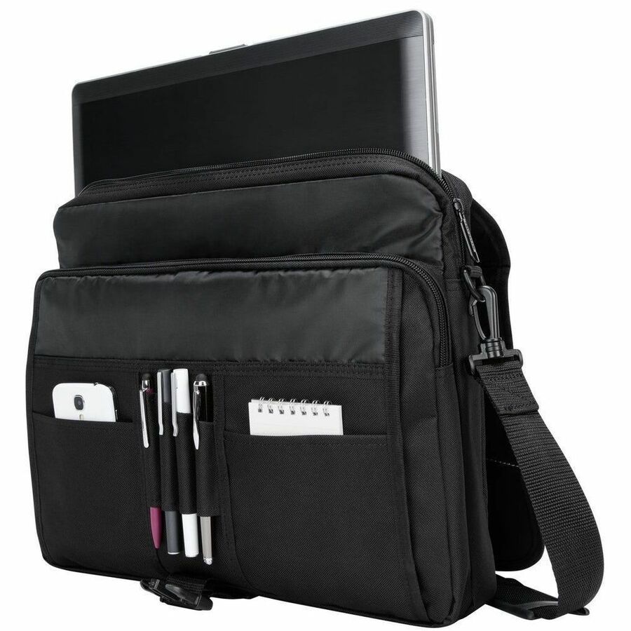 Sacoche de transport Targus TCM004US (Messenger) pour ordinateur portable de 15,6" à 16" - Noir - Conforme TAA TCM004US