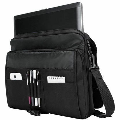 Sacoche de transport Targus TCM004US (Messenger) pour ordinateur portable de 15,6" à 16" - Noir - Conforme TAA TCM004US