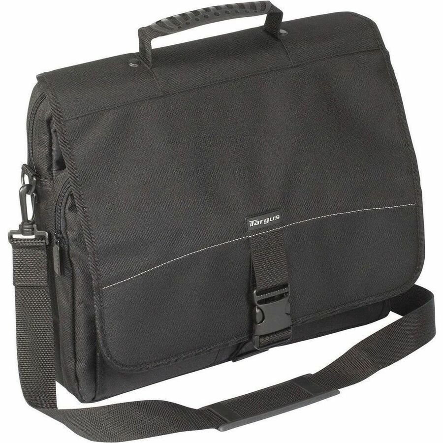 Sacoche de transport Targus TCM004US (Messenger) pour ordinateur portable de 15,6" à 16" - Noir - Conforme TAA TCM004US