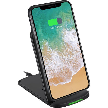 Support de charge sans fil pliable à 2 bobines certifié Qi Adesso 10 W Max AUH-1020