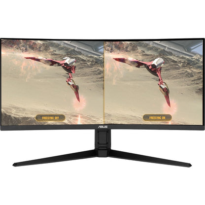 Moniteur LCD de jeu incurvé WQHD de classe 34 pouces TUF VG34VQL1B - 21:9 - Noir VG34VQL1B