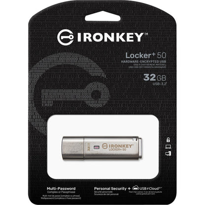 Clé USB IronKey Locker+ 50 IKLP50/32 Go