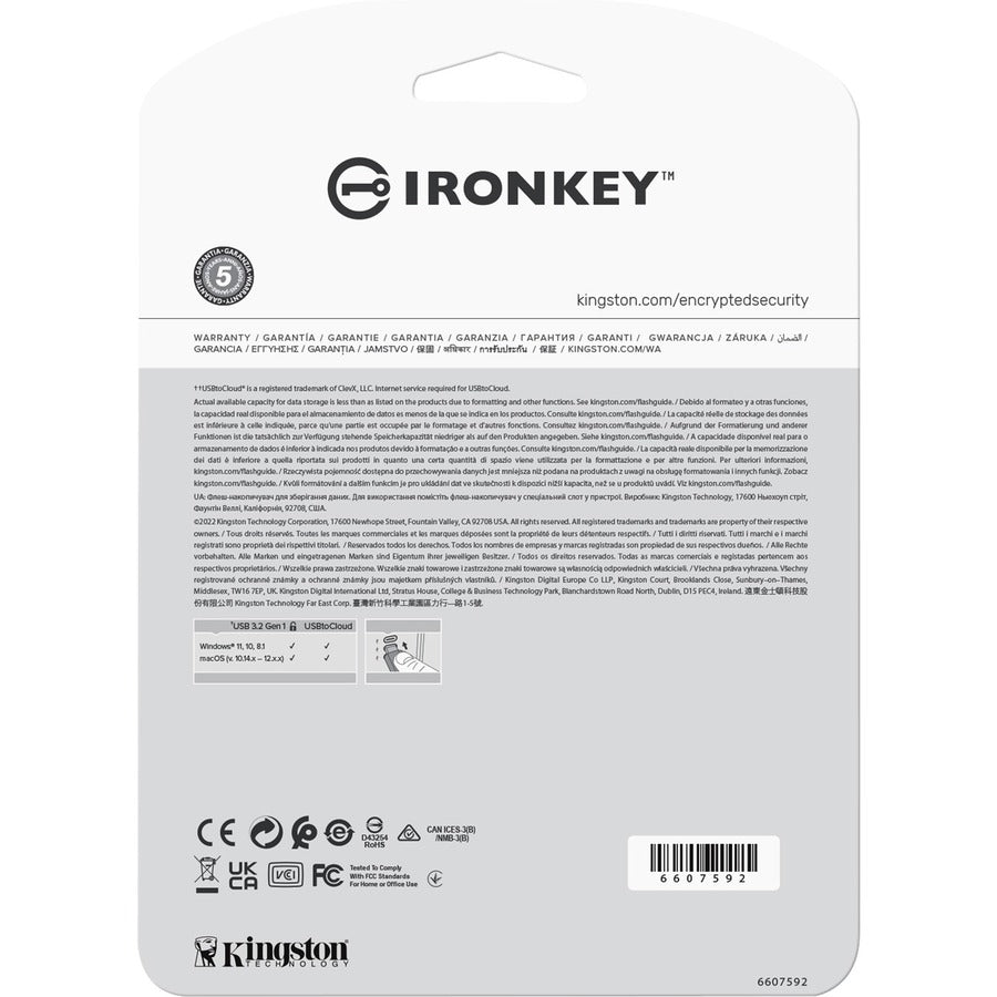 Clé USB IronKey Locker+ 50 IKLP50/32 Go