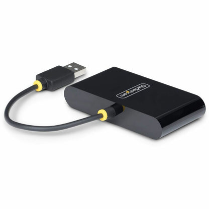 StarTech.com 4-Port USB 2.0 Hub, USB Bus Powered, Small Travel Mini USB Hub, Multi-Port USB 2.0 Splitter, Portable USB Hub, 480Mbps ST4200MINI2-USB-HUB