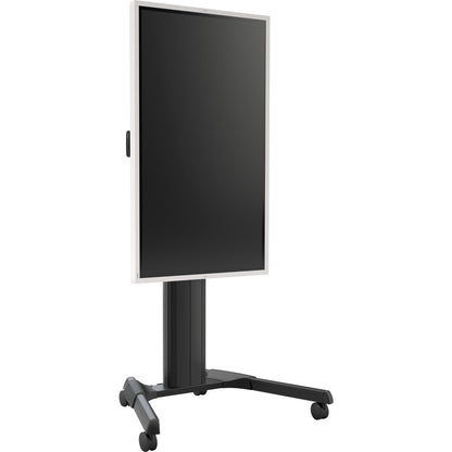 Chariot audiovisuel mobile Chief Fusion à hauteur réglable de grande taille - Pour écrans de 42 à 86 po - Noir LPAUB