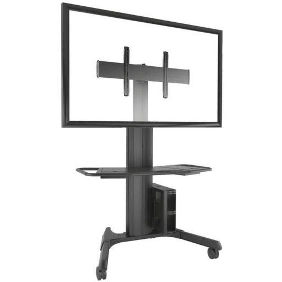 Chariot audiovisuel mobile Chief Fusion à hauteur réglable de grande taille - Pour écrans de 42 à 86 po - Noir LPAUB