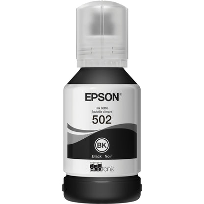 Epson T502, Black Ink Bottle T502120-S
