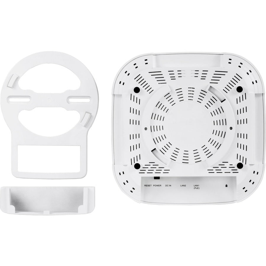 Point d'accès sans fil intérieur PoE+ tri-bande AC2200 TRENDnet, bandes WiFi AC 867 Mbps + WiFi N 400 Mbps, Wave 2 MUMIMO, pont client, WDS, AP, pont WDS, station WDS, modes répéteur, blanc, TEW-826DAP TEW-826DAP