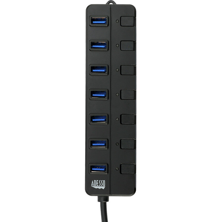 Adesso 7-ports USB 3.0 Hub with 5V2A Power Adaptor AUH-3070P