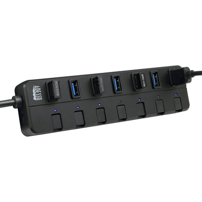 Adesso 7-ports USB 3.0 Hub with 5V2A Power Adaptor AUH-3070P