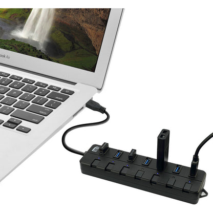 Adesso 7-ports USB 3.0 Hub with 5V2A Power Adaptor AUH-3070P