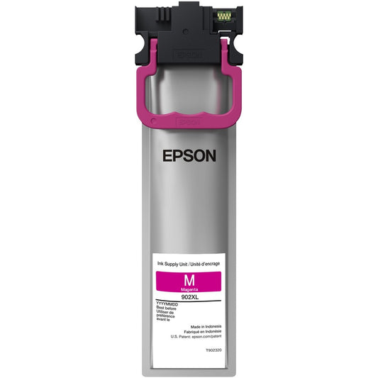 Cartouche d'encre à jet d'encre Epson DURABrite Ultra 902XL d'origine à très haut rendement - Magenta Chaque T902XL320