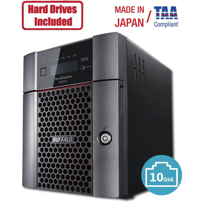 BUFFALO TeraStation WS5420 Serveur de bureau Windows IoT 2019 NAS 4 baies Disques durs 16 To inclus WS5420DN16S9