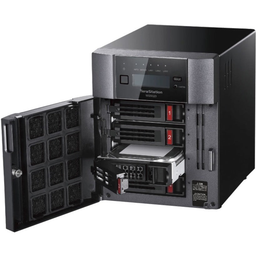 BUFFALO TeraStation WS5420 Serveur de bureau Windows IoT 2019 NAS 4 baies Disques durs 16 To inclus WS5420DN16S9