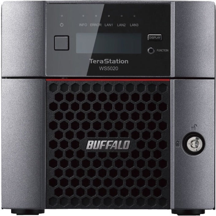 BUFFALO TeraStation WS5420 Serveur de bureau Windows IoT 2019 NAS 4 baies Disques durs 16 To inclus WS5420DN16S9