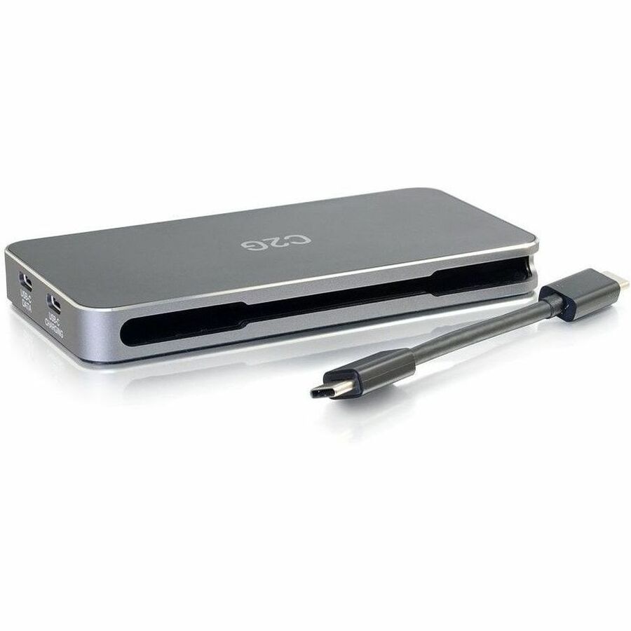 Station d'accueil double écran 7 en 1 USB-C C2G pour ordinateurs portables C2G54477