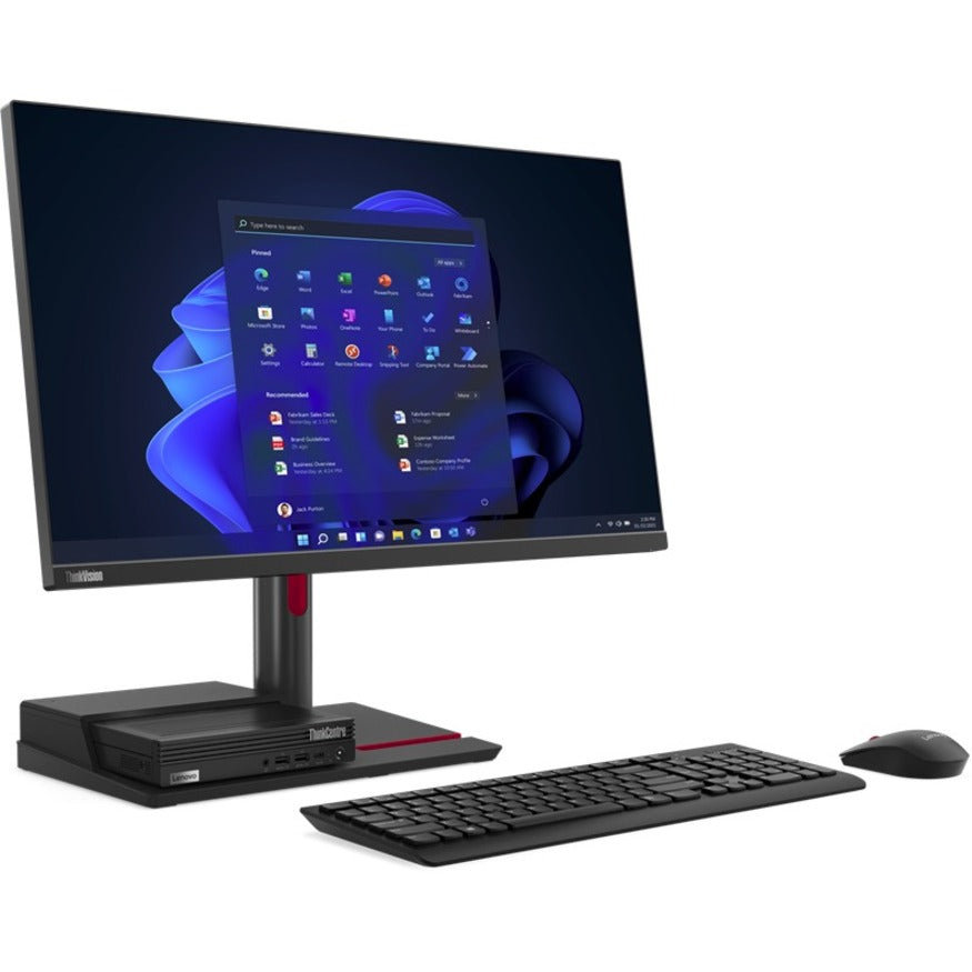 Lenovo ThinkCentre TIO Flex 22i 22" Class Full HD LCD Monitor - 16:9 - Black 12BLMAR6US