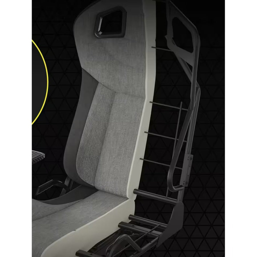 Chaise de jeu en tissu Corsair T3 RUSH (2023) - Gris/Anthracite CF-9010056-WW
