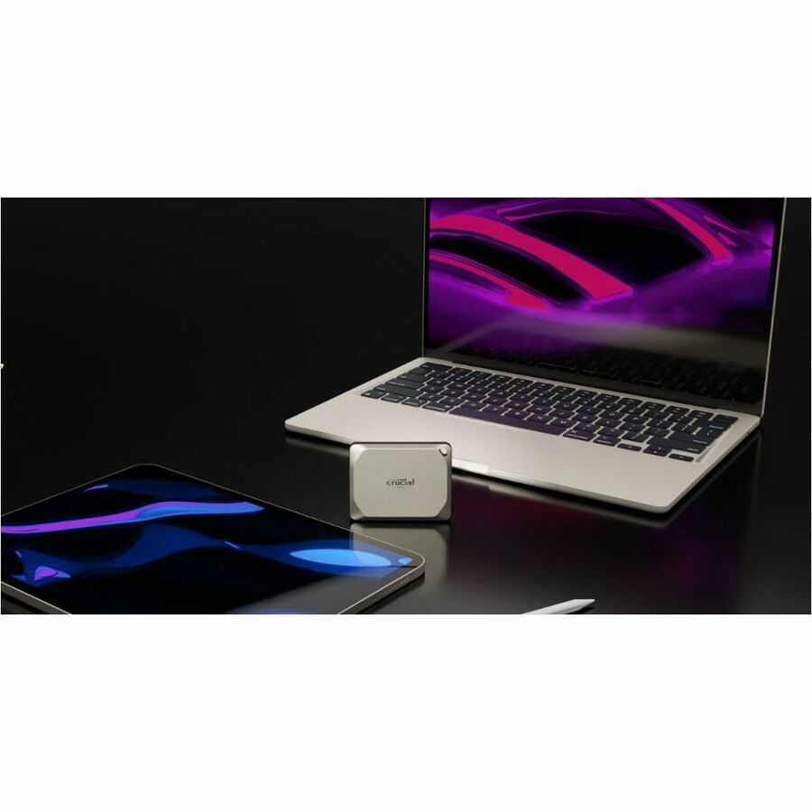Disque SSD portable Crucial X9 Pro 4 To - Externe CT4000X9PROMACSSD9B