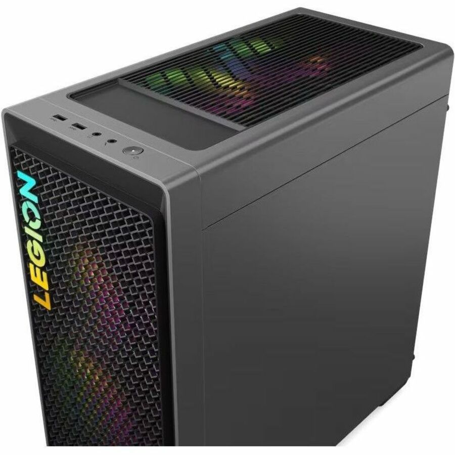 Lenovo Legion T5 26ARA8 90UX000QUS Gaming Desktop Computer - AMD Ryzen 7 7700 - 16 GB - 1 TB SSD - Tower - Storm Gray 90UX000QUS