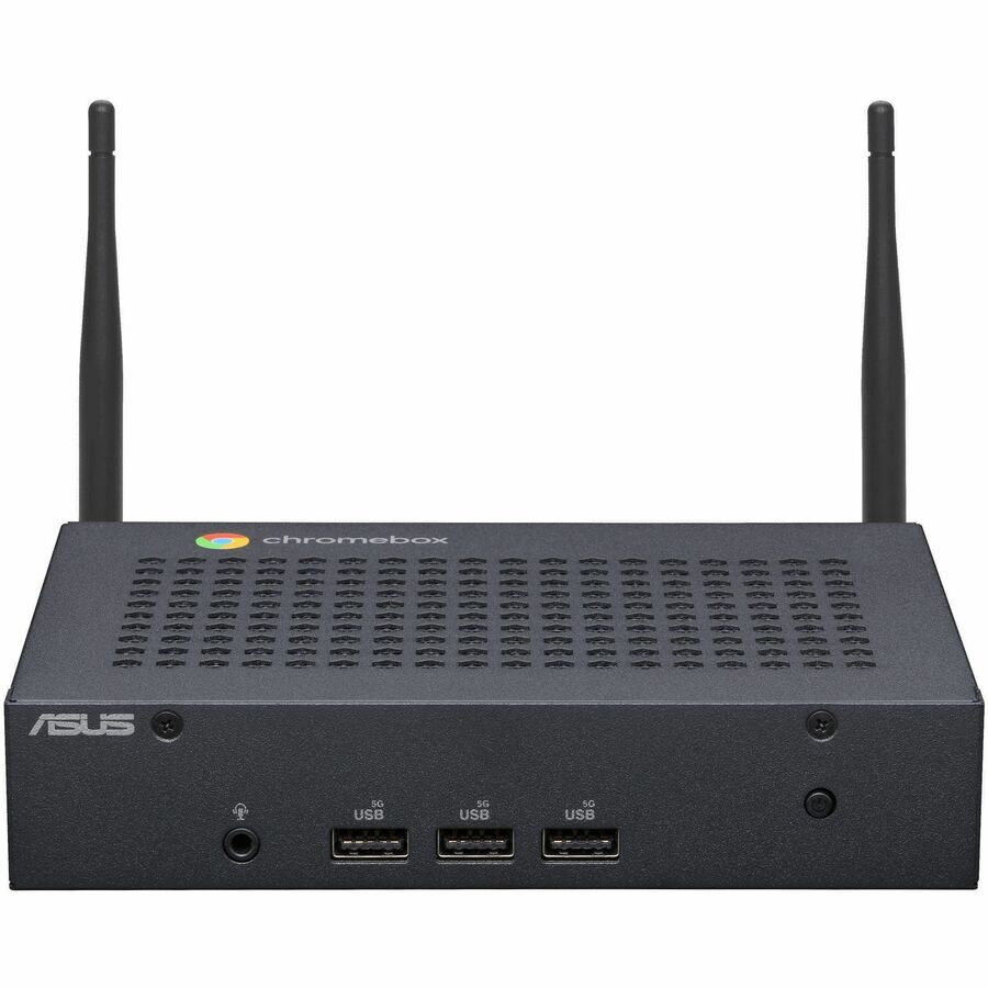Asus Chromebox CF40-BC0001UN Chromebox - Intel Celeron N4500 - 8 GB - 64 GB Flash Memory Capacity - Mini PC - Black CF40-BC0001UN