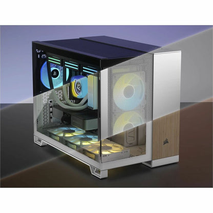 Boîtier PC Corsair 2500D AIRFLOW mi-tour à double chambre - Noir CC-9011263-WW