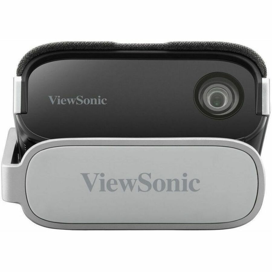 Projecteur LED portable ViewSonic M1X avec support intelligent, haut-parleurs Harman Kardon, batterie intégrée, distorsion trapézoïdale H/V, réglage des 4 coins, Bluetooth, Wi-Fi, USB-C, USB A alimenté M1X