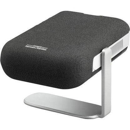 Projecteur LED portable ViewSonic M1X avec support intelligent, haut-parleurs Harman Kardon, batterie intégrée, distorsion trapézoïdale H/V, réglage des 4 coins, Bluetooth, Wi-Fi, USB-C, USB A alimenté M1X