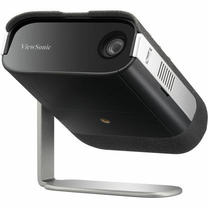 Projecteur LED portable ViewSonic M1X avec support intelligent, haut-parleurs Harman Kardon, batterie intégrée, distorsion trapézoïdale H/V, réglage des 4 coins, Bluetooth, Wi-Fi, USB-C, USB A alimenté M1X