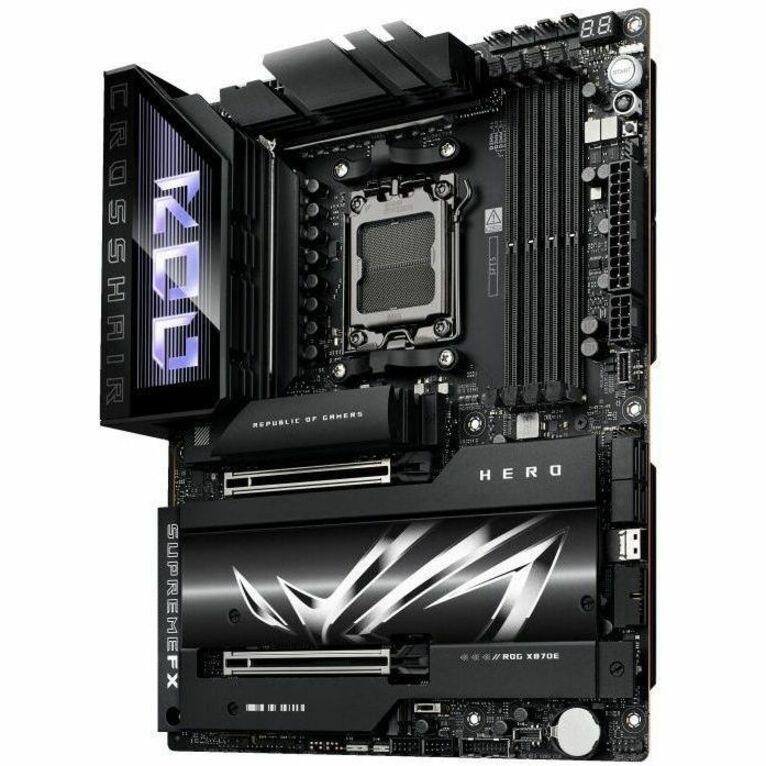 Carte mère de bureau gaming Asus ROG Crosshair X870E HERO - Chipset AMD X870E - Socket AM5 - ATX ROGCROSSHAIRX870EHERO