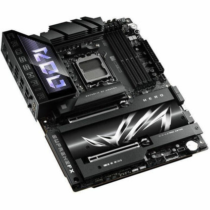 Carte mère de bureau gaming Asus ROG Crosshair X870E HERO - Chipset AMD X870E - Socket AM5 - ATX ROGCROSSHAIRX870EHERO