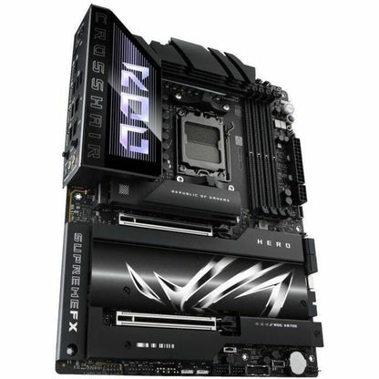 Carte mère de bureau gaming Asus ROG Crosshair X870E HERO - Chipset AMD X870E - Socket AM5 - ATX ROGCROSSHAIRX870EHERO