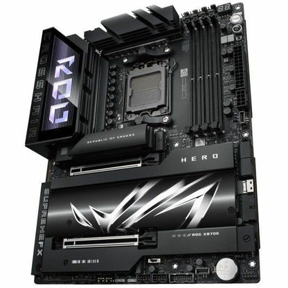 Carte mère de bureau gaming Asus ROG Crosshair X870E HERO - Chipset AMD X870E - Socket AM5 - ATX ROGCROSSHAIRX870EHERO