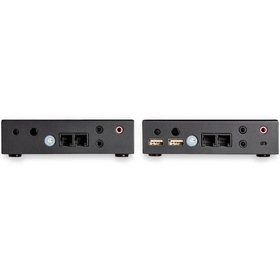 StarTech.com HDMI KVM Extender over IP Network - 4K 30Hz HDMI and USB over IP LAN or Cat5e/Cat6 Ethernet (100m/330ft) - Remote KVM Console SV565HDIP