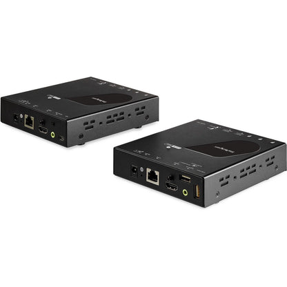 StarTech.com HDMI KVM Extender over IP Network - 4K 30Hz HDMI and USB over IP LAN or Cat5e/Cat6 Ethernet (100m/330ft) - Remote KVM Console SV565HDIP