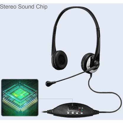 Casque filaire USB Adesso avec microphone intégré XTREAM P2