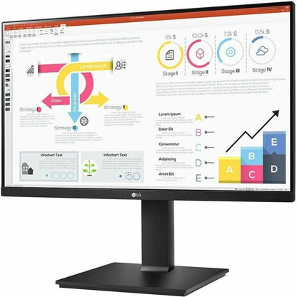 LG 24BP75Q-B 24" Class WQHD LCD Monitor - 16:9 - Black 24BP75Q-B