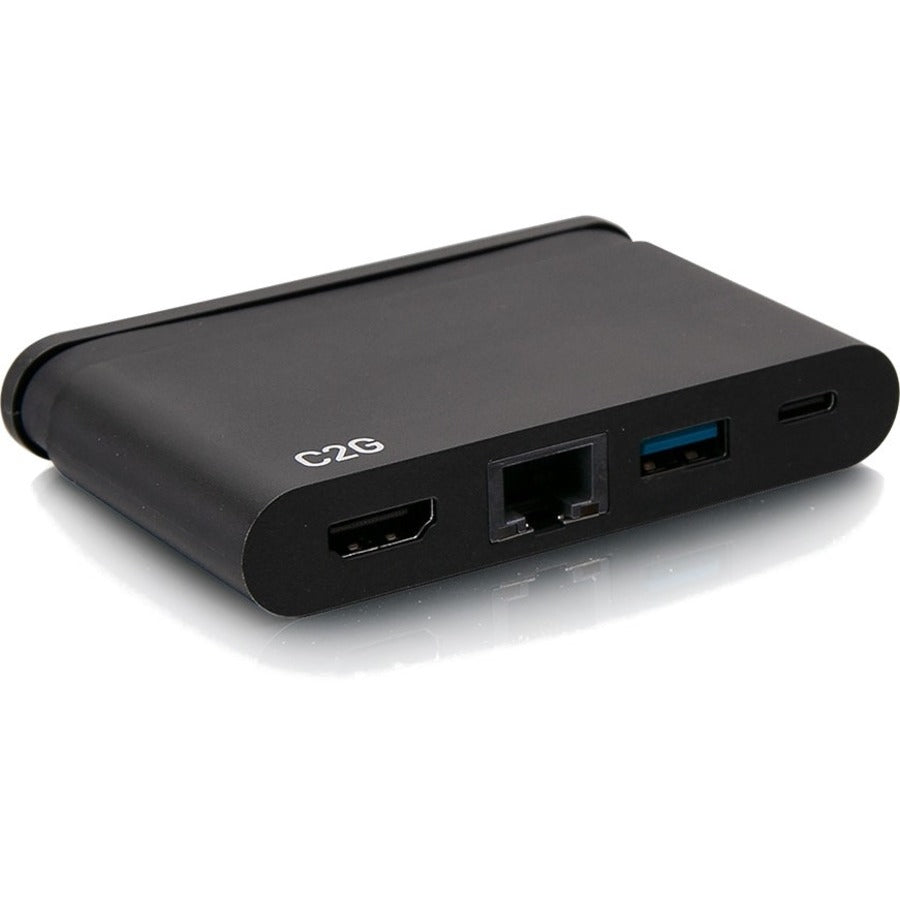 Station d'accueil pour ordinateur portable USB C C2G - HDMI, Ethernet, USB-C, USB-A - 4K 30 Hz C2G54455