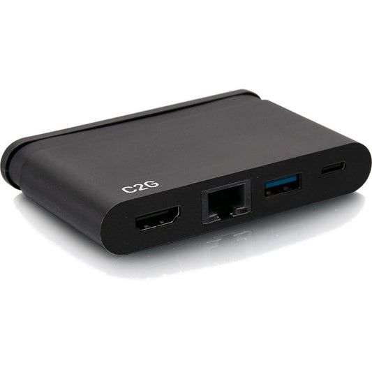 Station d'accueil pour ordinateur portable USB C C2G - HDMI, Ethernet, USB-C, USB-A - 4K 30 Hz C2G54455
