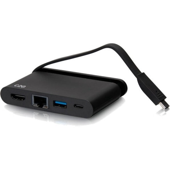 Station d'accueil pour ordinateur portable USB C C2G - HDMI, Ethernet, USB-C, USB-A - 4K 30 Hz C2G54455