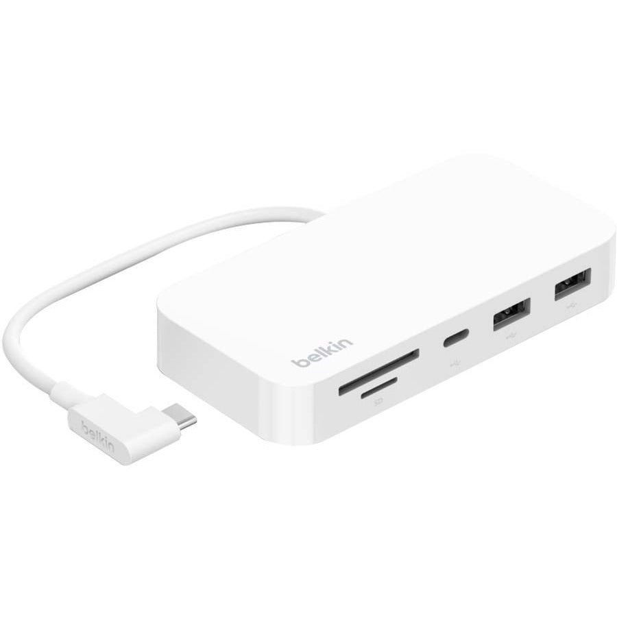 Hub multiport USB-C 6 en 1 Belkin Connect avec support INC011TTWH