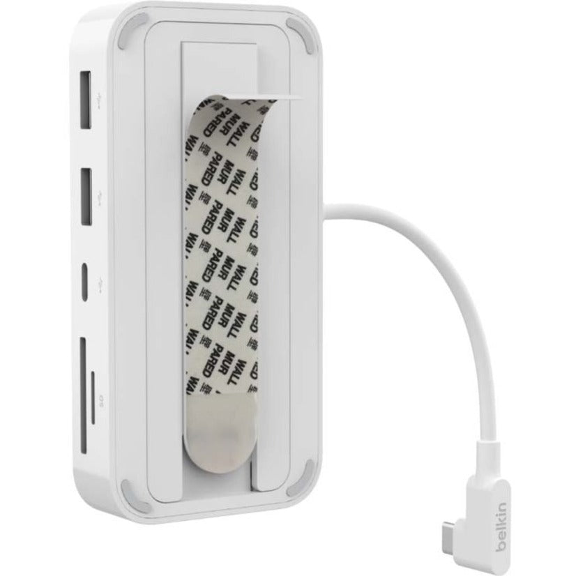 Hub multiport USB-C 6 en 1 Belkin Connect avec support INC011TTWH