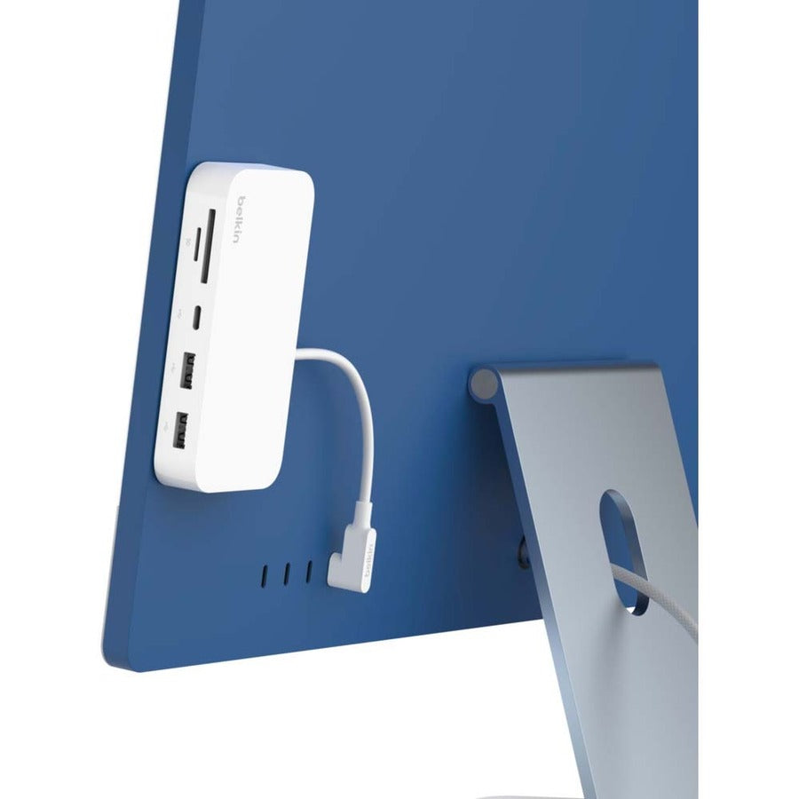 Hub multiport USB-C 6 en 1 Belkin Connect avec support INC011TTWH